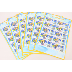 LOT 20 BLOCS N° F3365 PERSO 3e MILLÉNAIRE TIMBRES NEUFS** 0.46€ X 10 FACIALE 92€