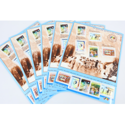 LOT 20 BLOCS N° 32 LE SIÈCLE AU FIL DU TIMBRE II, NEUFS** 0.46€ X 10 VF 92€