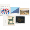 FRANCE NON DENTELÉS TIMBRES N°2986/2987/2989/3014/3023 NEUFS** BDF LUXE
