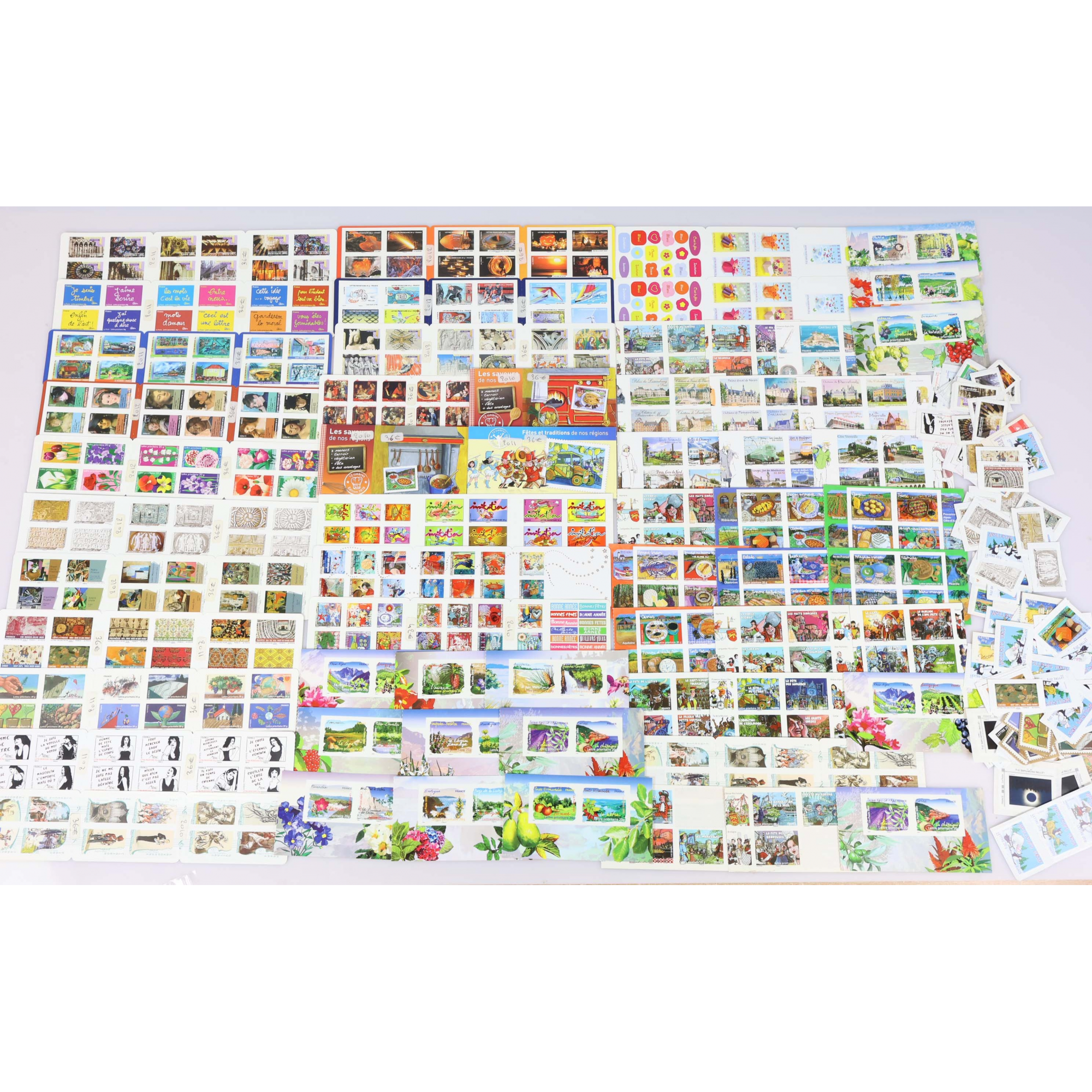 LOT DE TIMBRES AUTOADHÉSIFS, 500 TIMBRES POSTE LETTRES 20G POUR AFFRANCHISSEMENT