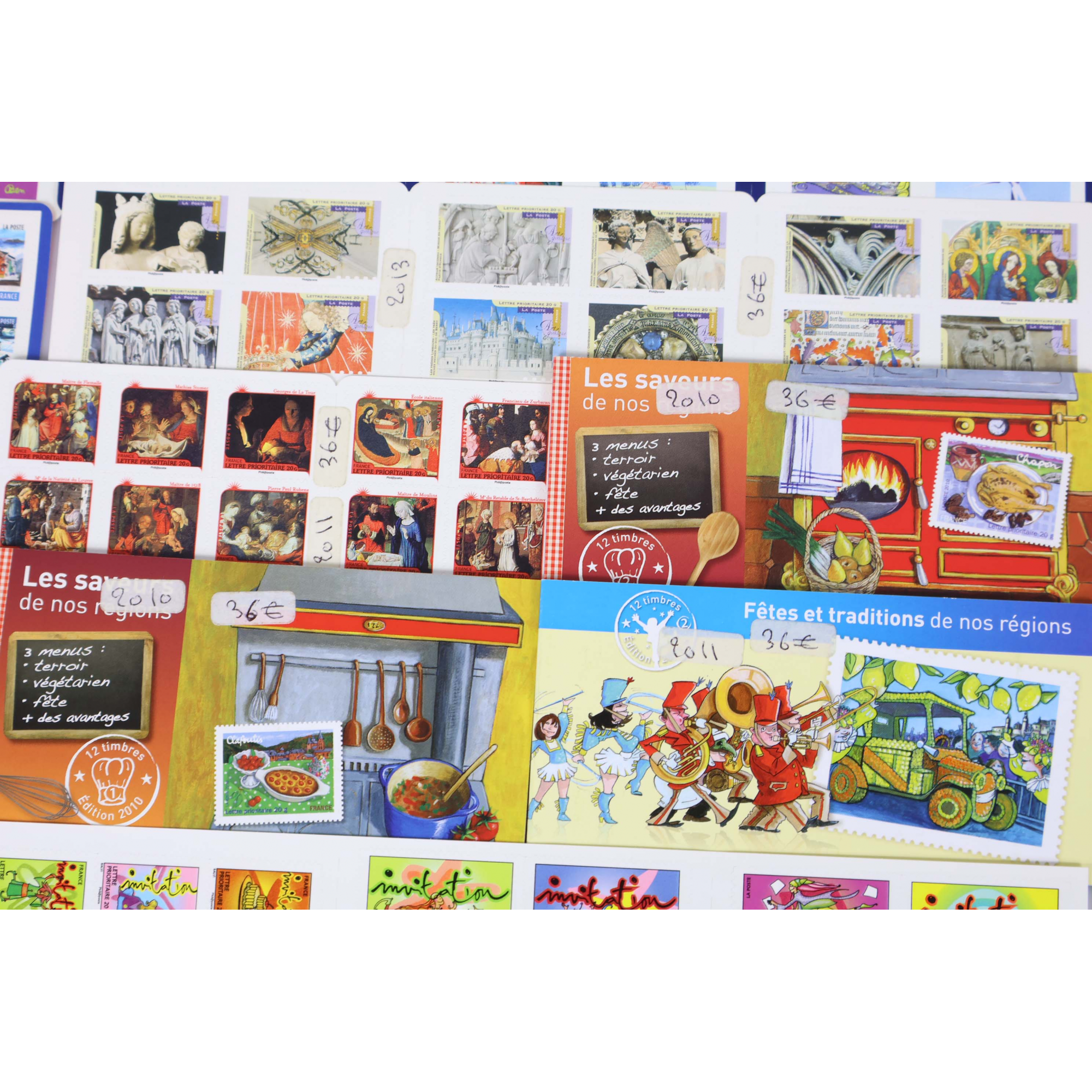 LOT DE TIMBRES AUTOADHÉSIFS, 500 TIMBRES POSTE LETTRES 20G POUR AFFRANCHISSEMENT