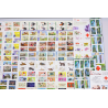 LOT DE CARNETS AUTOADHÉSIFS 500 TIMBRES LETTRES VERTES 20G POUR AFFRANCHISSEMENT