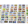 LOT DE CARNETS AUTOADHÉSIFS 500 TIMBRES LETTRES VERTES 20G POUR AFFRANCHISSEMENT