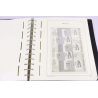 ALBUM LEUCHTTURM POUR RANGER UNE COLLECTION DE TIMBRES DE FRANCE DE 2001 A 2004