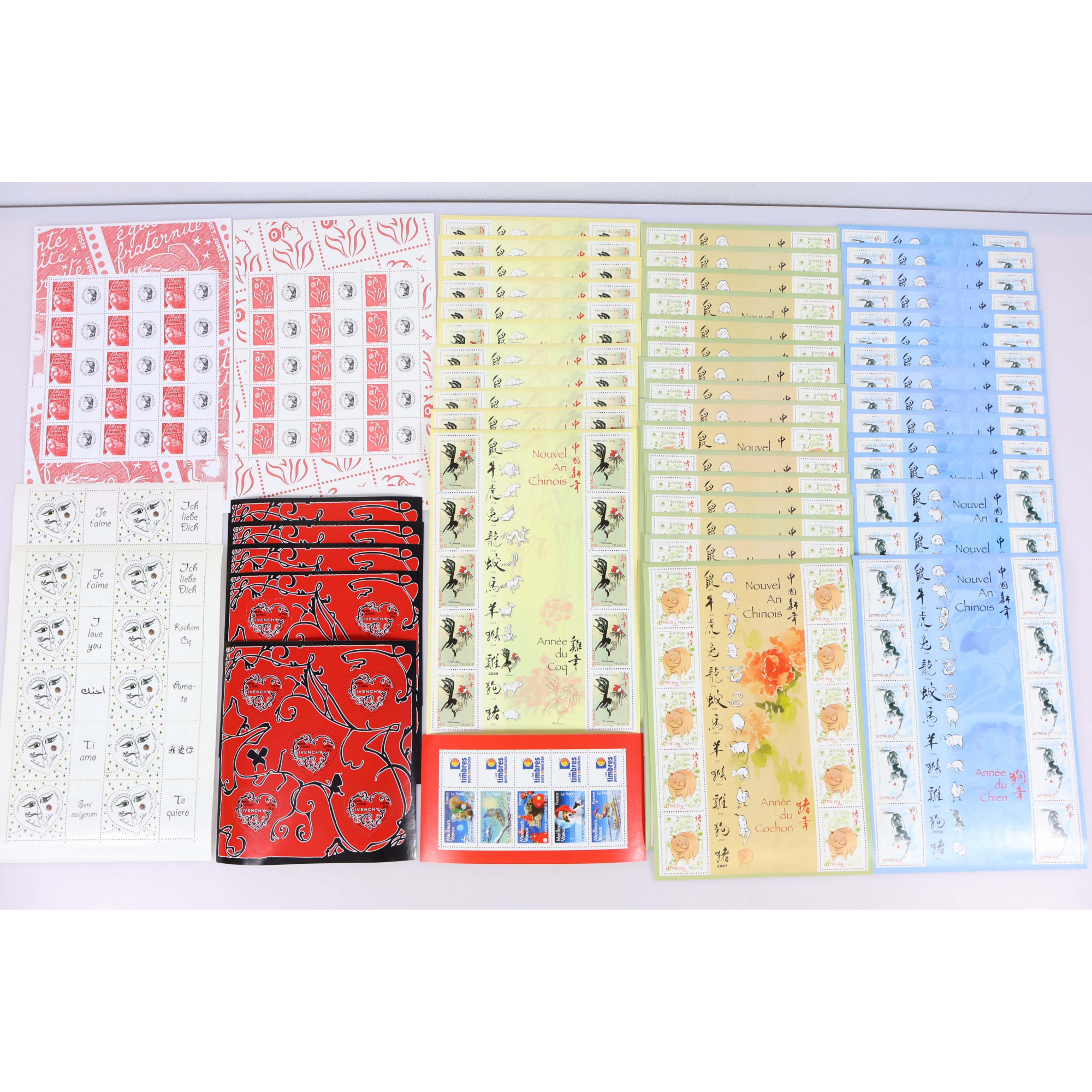 LOT 500 TIMBRES À VALIDITÉ PERMANENTE POUR AFFRANCHIR LETTRES FRANCE 20G VF 715€