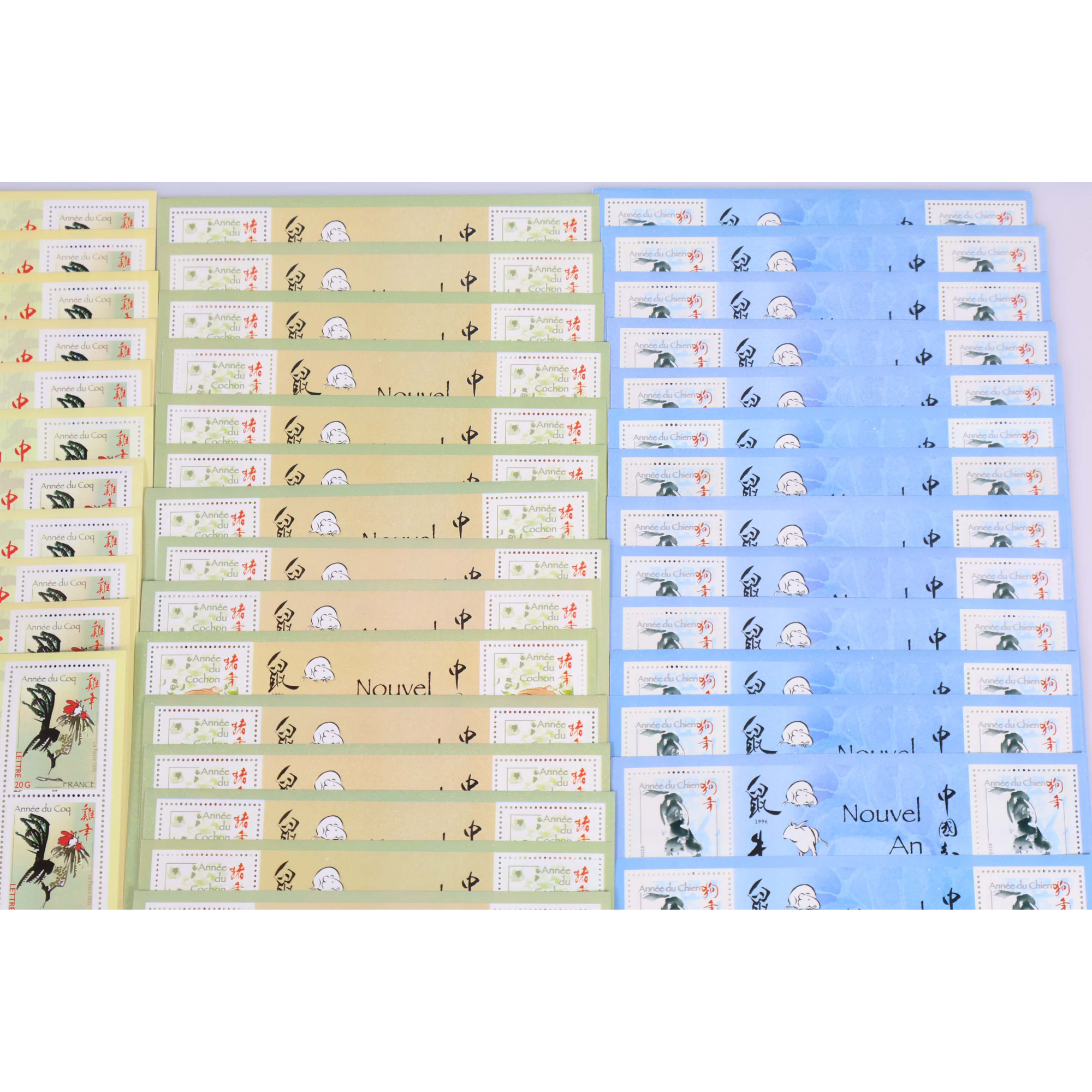 LOT 500 TIMBRES À VALIDITÉ PERMANENTE POUR AFFRANCHIR LETTRES FRANCE 20G VF 715€