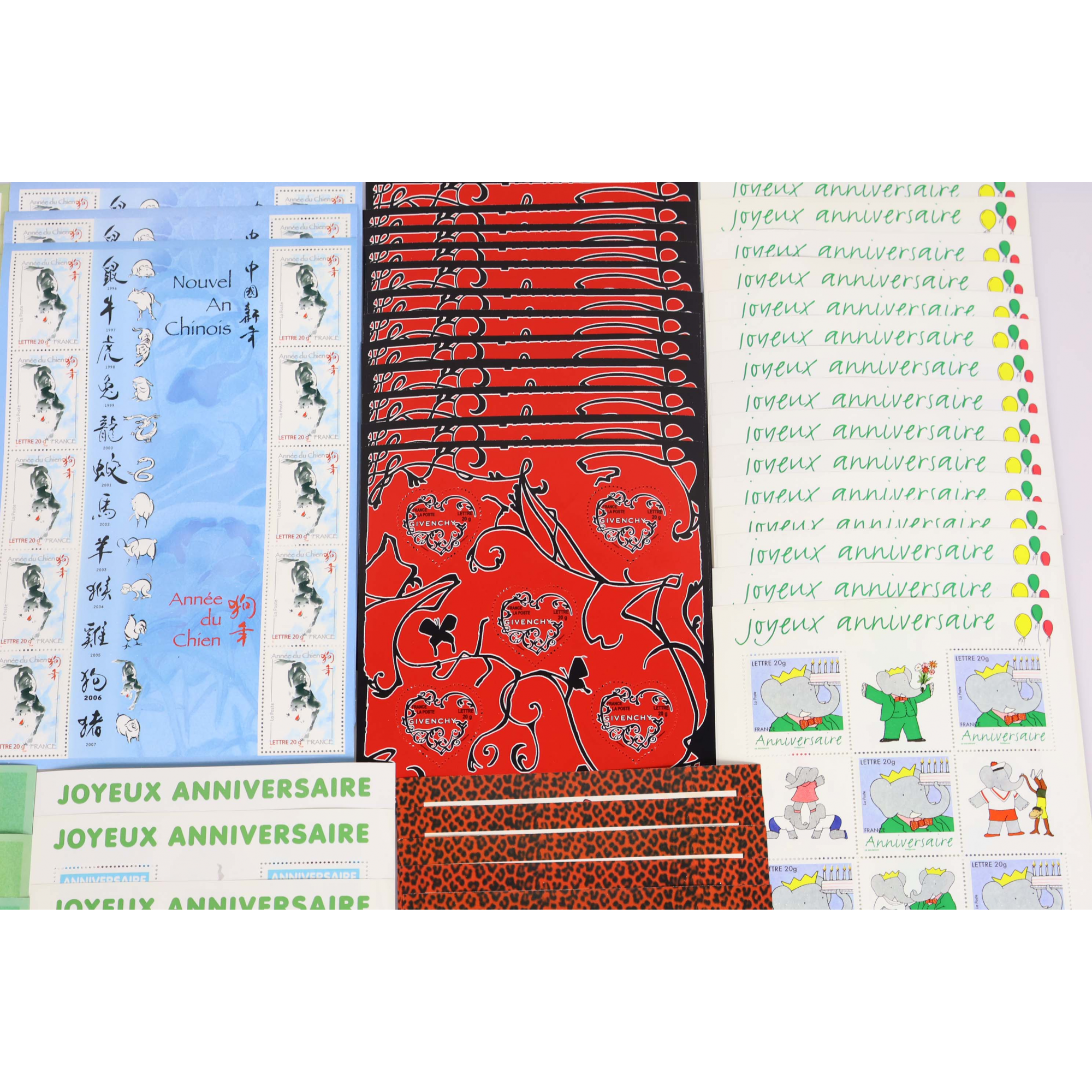 LOT 500 TIMBRES À VALIDITÉ PERMANENTE LETTRES FRANCE 20G POUR AFFRANCHIR VF 715€