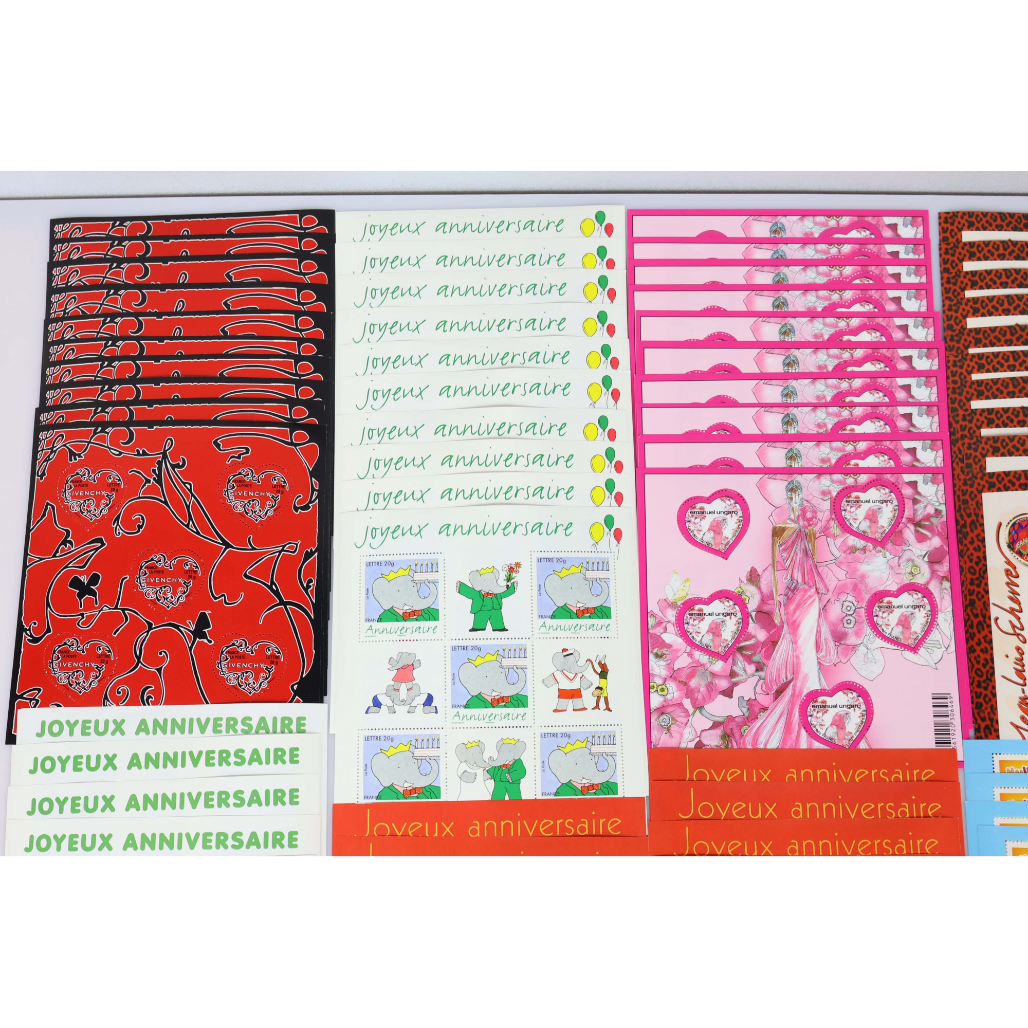 LOT TIMBRES À VALIDITÉ PERMANENTE 500 LETTRES FRANCE 20G POUR AFFRANCHIR VF 715€