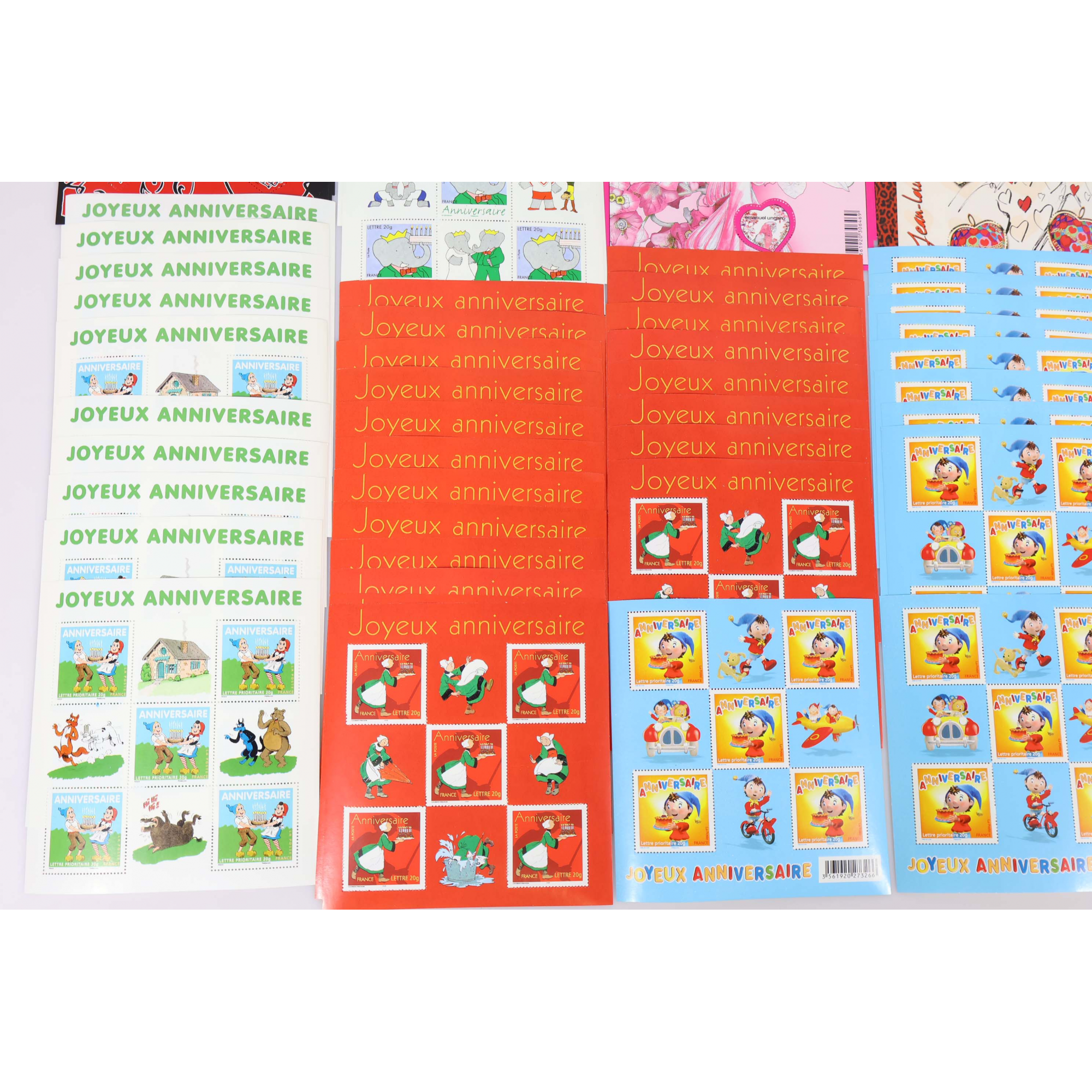 LOT TIMBRES À VALIDITÉ PERMANENTE 500 LETTRES FRANCE 20G POUR AFFRANCHIR VF 715€