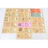 LOT DE 16 CARNETS DE 12 TIMBRES FRANCE AUTOADHÉSIFS POUR AFFRANCHIR LETTRE 20g