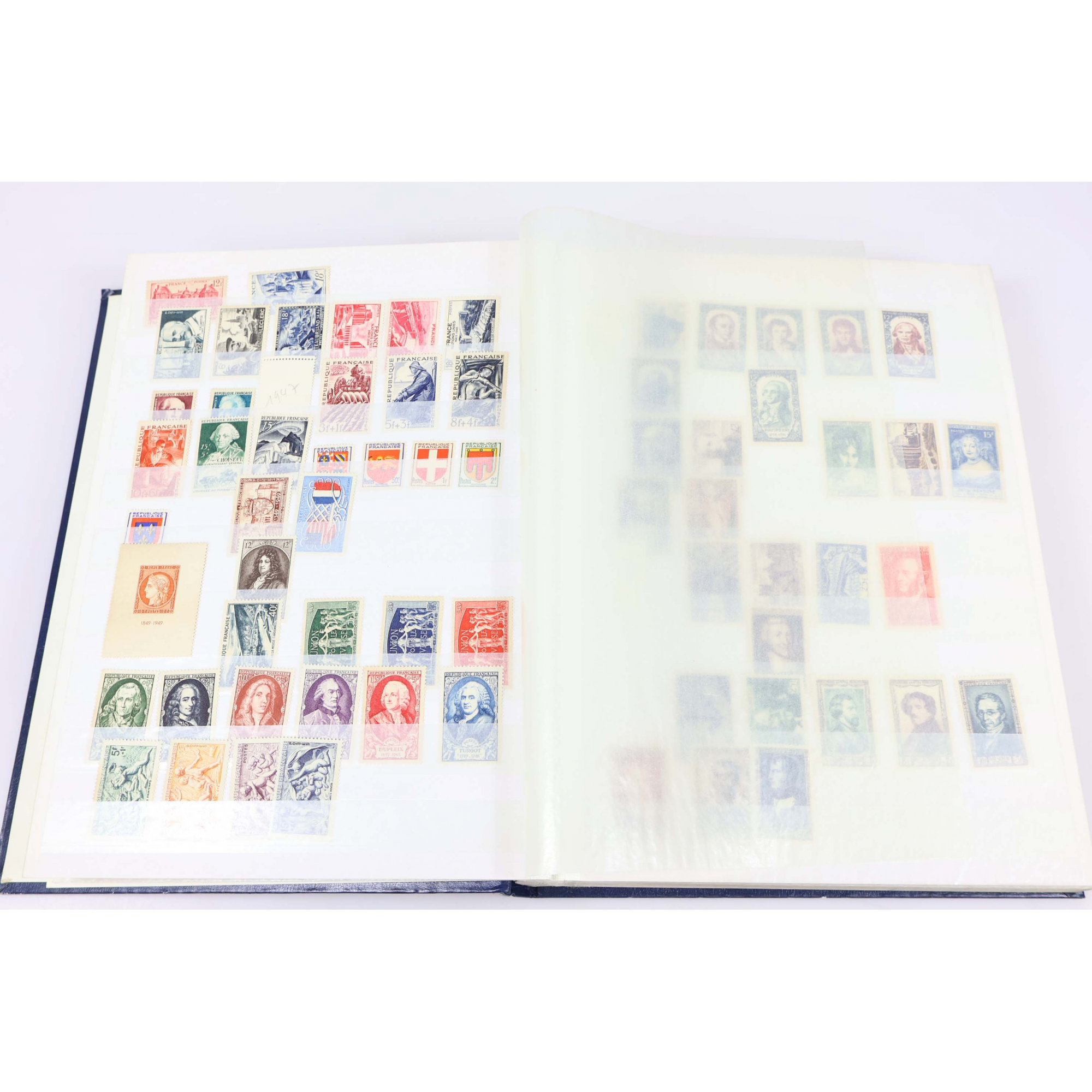 COLLECTION DE FRANCE DE 1945 À 1977 (INCOMPLET), TIMBRES NEUFS BELLE COTE