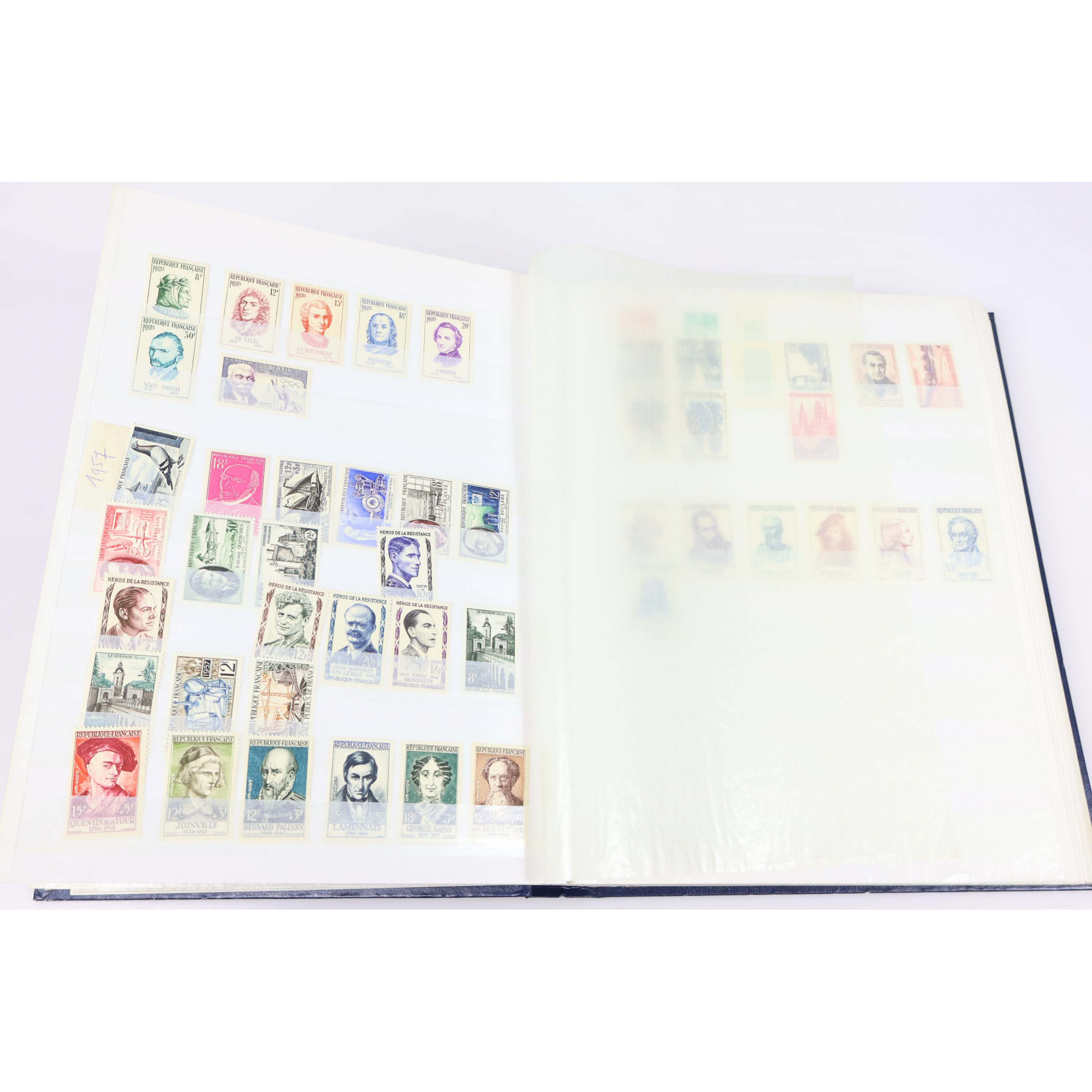 COLLECTION DE FRANCE DE 1945 À 1977 (INCOMPLET), TIMBRES NEUFS BELLE COTE