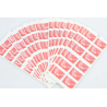 LOT DE 17 CARNETS DE 12 TIMBRES FRANCE AUTOADHESIFS POUR AFFRANCHIR LETTRE 20g