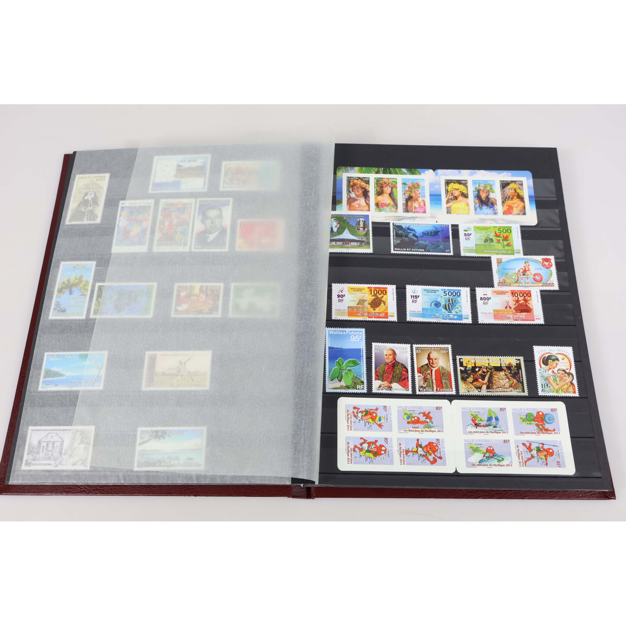 COLLECTION DE WALLIS ET FUTUNA DE 2002 À 2021 TIMBRES NEUFS** FACIALE 442€