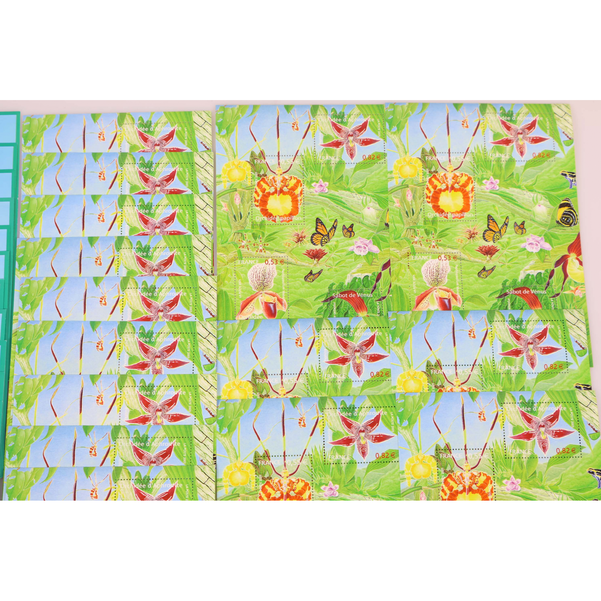 LOT DE BLOCS-FEUILLETS DE FRANCE THEME "ANIMAUX" TIMBRES NEUFS** FACIALE 102€