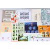 LOT DE BLOCS FEUILLETS / CARNETS TIMBRES EN EUROS AVEC DEFAUTS, FACIALE 346€