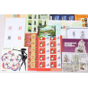 LOT DE BLOCS FEUILLETS / CARNETS TIMBRES EN EUROS AVEC DEFAUTS, FACIALE 346€