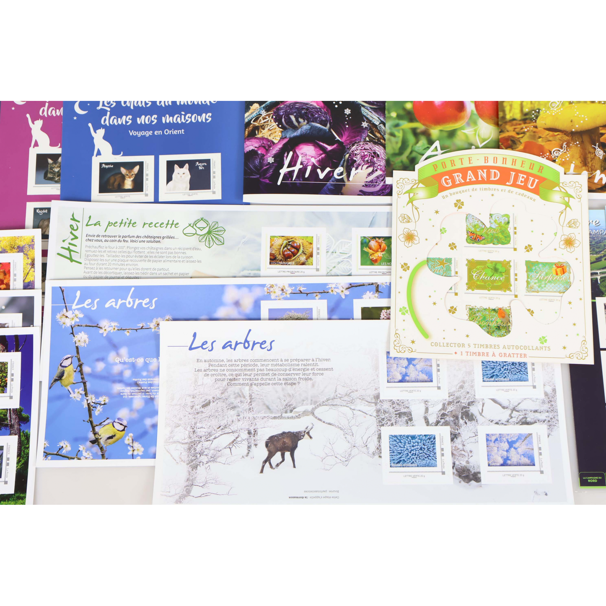 FRANCE, LOT DE 235 TIMBRES AUTOADHÉSIFS LETTRES 20G VERTES/PRIO EN COLLECTORS