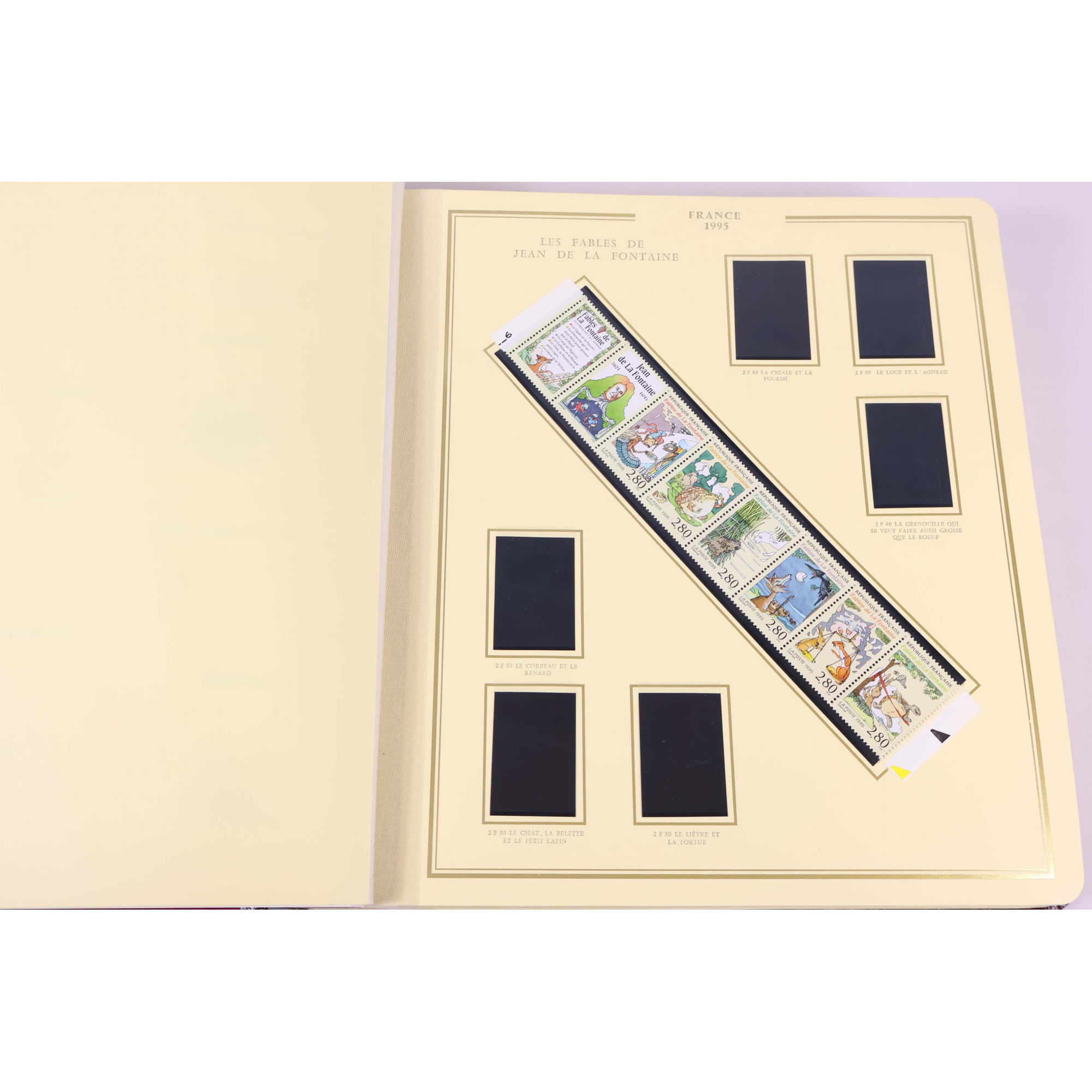 COLLECTION DE FRANCE DE 1995 A 1999 ALBUM CÉRÈS PRÉSIDENCE TIMBRES NEUFS**