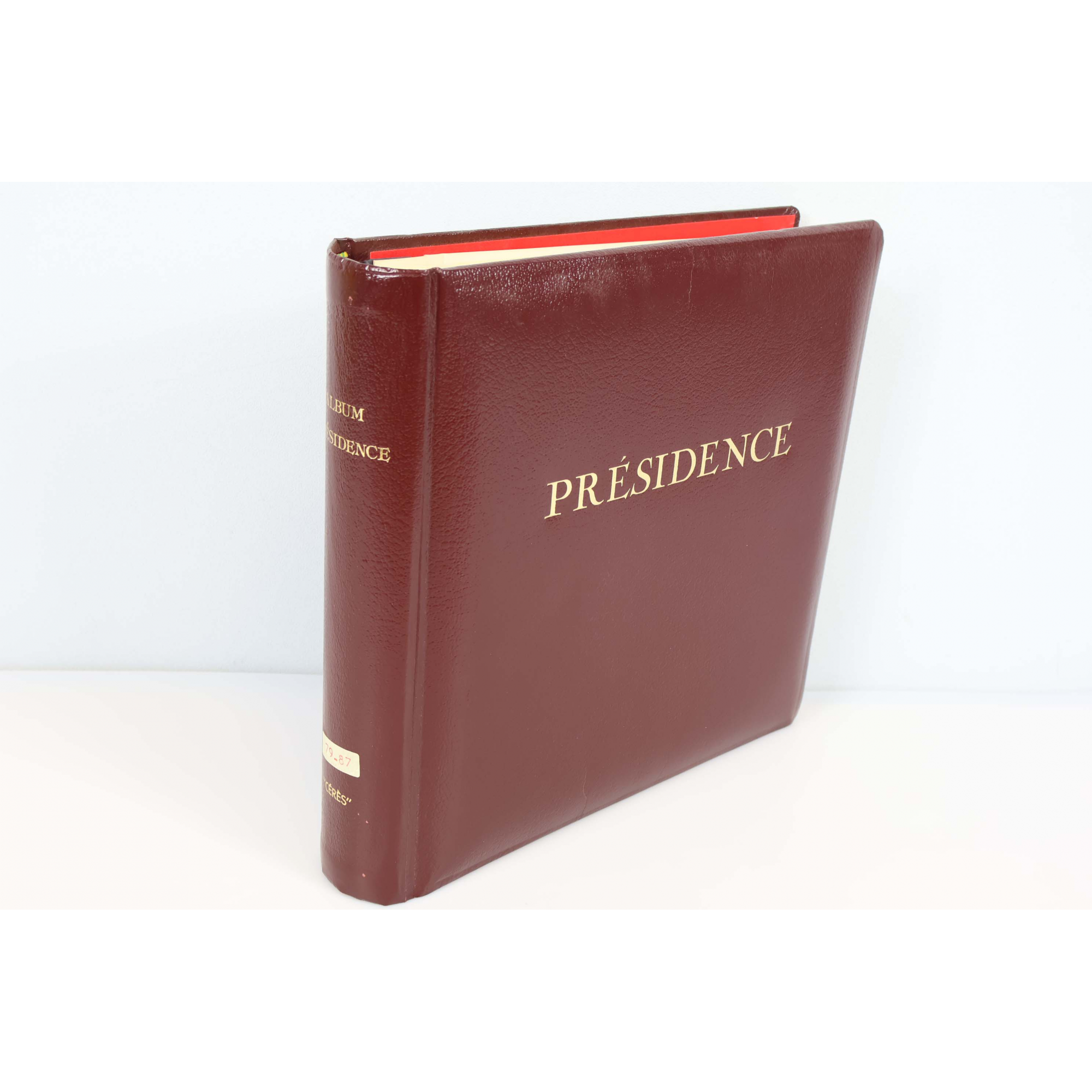 COLLECTION DE FRANCE DE 1979 A 1987 ALBUM CÉRÈS PRÉSIDENCE TIMBRES NEUFS**