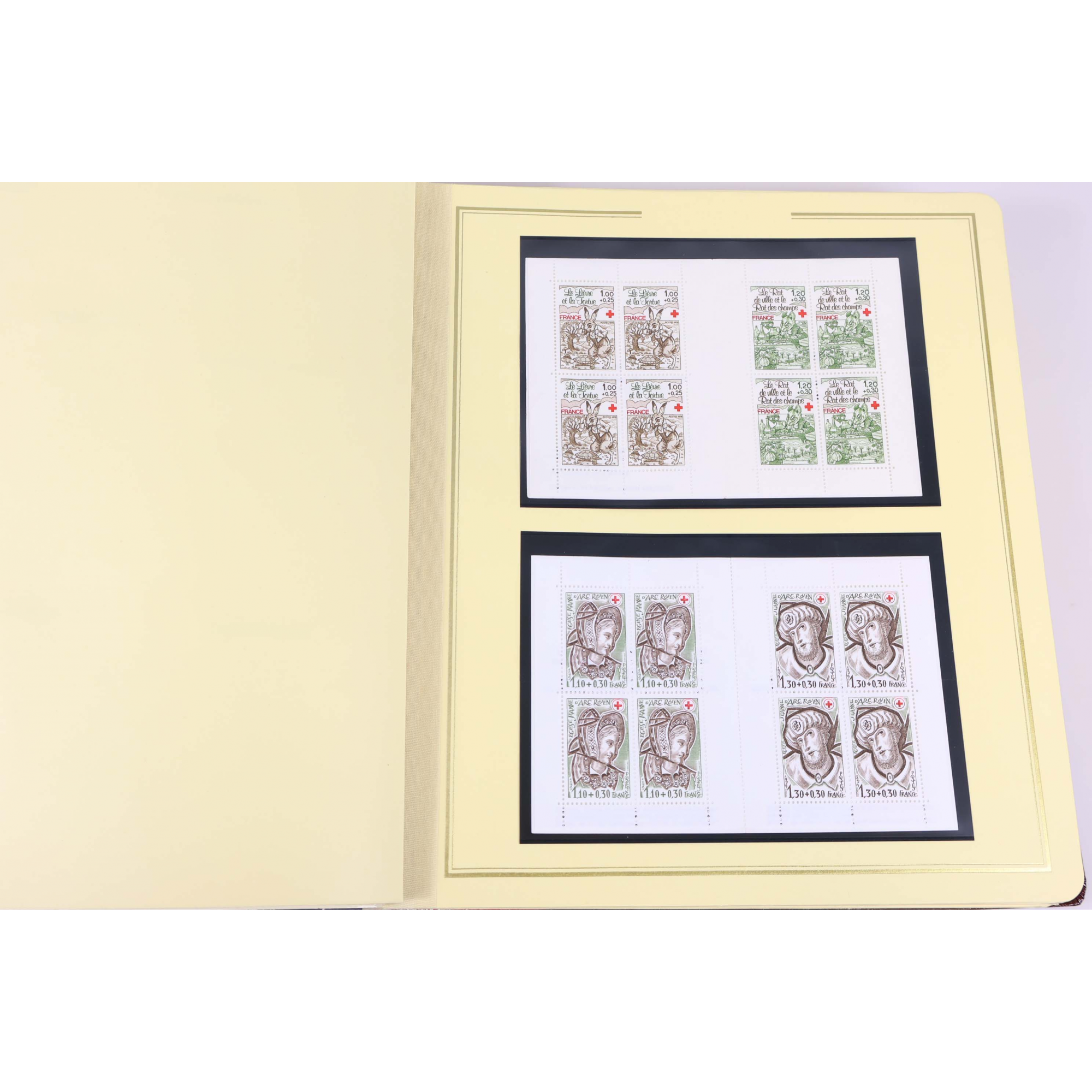 COLLECTION DE FRANCE DE 1979 A 1987 ALBUM CÉRÈS PRÉSIDENCE TIMBRES NEUFS**