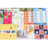 LOT DE BLOCS FEUILLETS / CARNETS TIMBRES EN EUROS AVEC DEFAUTS, FACIALE 327€