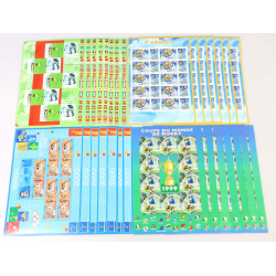 LOT DE 29 BLOCS-FEUILLETS DE FRANCE 10 × 0.46€ TIMBRES NEUFS** FACIALE 133€