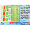 LOT DE 29 BLOCS-FEUILLETS DE FRANCE 10 × 0.46€ TIMBRES NEUFS** FACIALE 133€