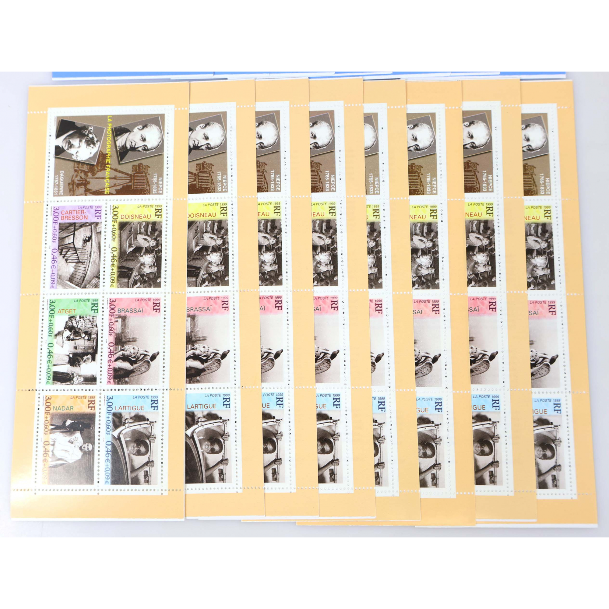 LOT DE 15 CARNETS DE FRANCE EN EUROS 6 × 0.46€ TIMBRES NEUFS** FACIALE 41€