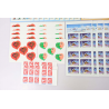 LOT DE 34 CARNETS AUTOADHÉSIFS DE FRANCE 10 × 0.46€ TIMBRES NEUFS FACIALE 156€