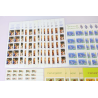 LOT DE 43 CARNETS AUTOADHÉSIFS DE FRANCE 10 × 0.5€ TIMBRES NEUFS FACIALE 215€