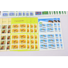 LOT DE 43 CARNETS AUTOADHÉSIFS DE FRANCE 10 × 0.5€ TIMBRES NEUFS FACIALE 215€