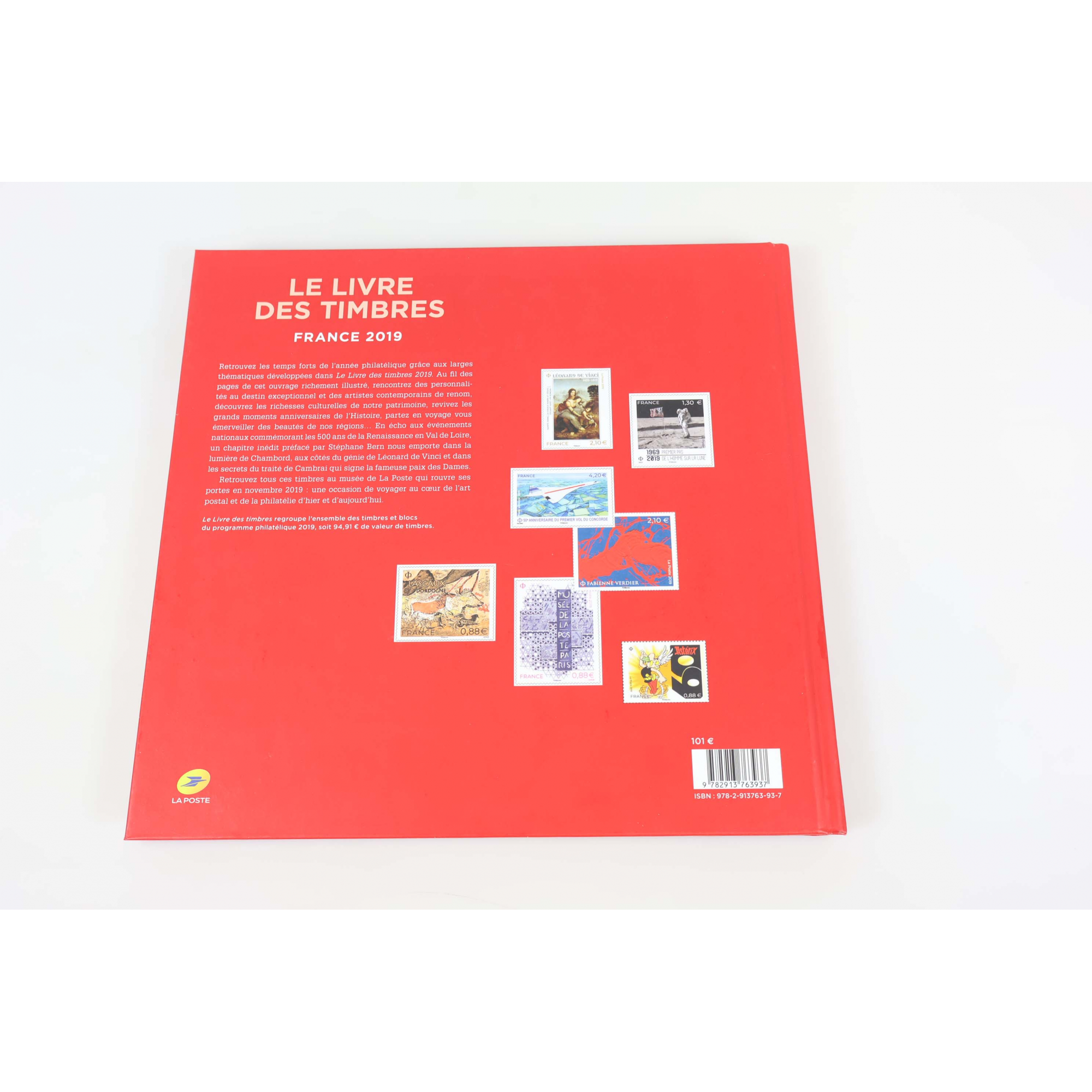 LE LIVRE DES TIMBRES FRANCE ANNÉE 2019 COMPLET, TIMBRES NEUFS**