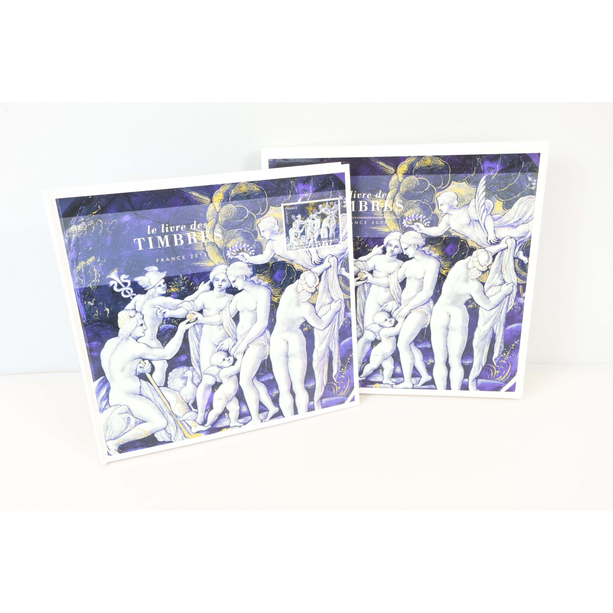 LE LIVRE DES TIMBRES FRANCE ANNÉE 2015 COMPLET, TIMBRES NEUFS**
