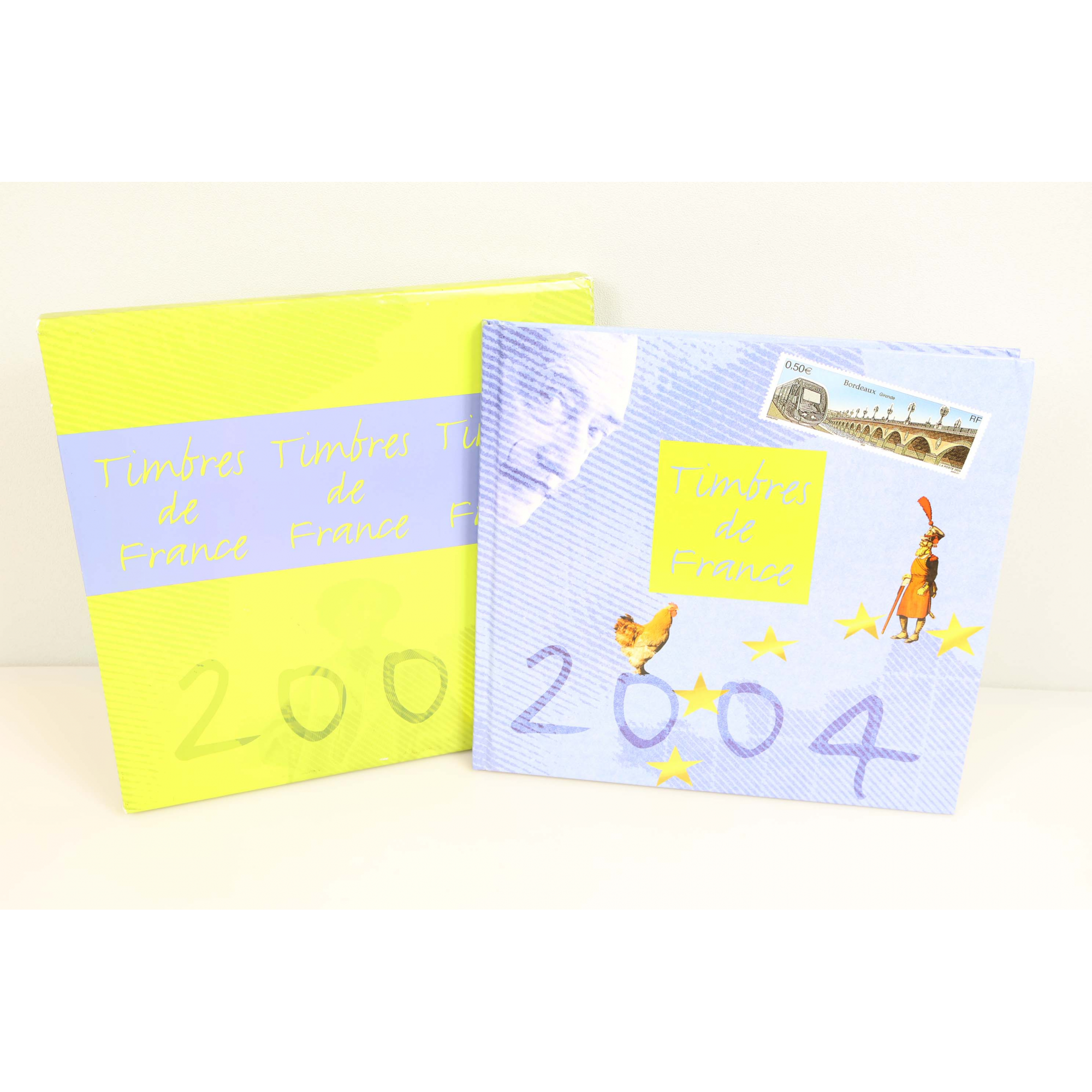 LE LIVRE DES TIMBRES FRANCE COMPLET, ANNÉE 2004 TIMBRES NEUFS**