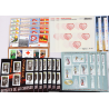 LOT DE BLOCS-FEUILLETS FRANCE ANNÉE 2011-2012 TIMBRES NEUFS** FACIALE 141€
