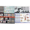 LOT DE BLOCS-FEUILLETS FRANCE ANNÉE 2011-2012 TIMBRES NEUFS** FACIALE 141€