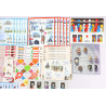 LOT DE BLOCS-FEUILLETS FRANCE ANNÉE 2010 À 2013 TIMBRES NEUFS** FACIALE 138€