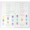 LOT DE BLOCS-FEUILLETS FR "LES COULEURS DE MARIANNE" TIMBRES NEUFS** FACIALE 51€