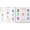 LOT DE BLOCS-FEUILLETS FR "LES COULEURS DE MARIANNE" TIMBRES NEUFS** FACIALE 51€