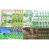 LOT DE BLOCS-FEUILLETS "JARDINS DE FRANCE" TIMBRES NEUFS** FACIALE 111€