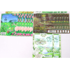 LOT DE BLOCS-FEUILLETS "JARDINS DE FRANCE" TIMBRES NEUFS** FACIALE 111€