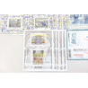 LOT DE BLOCS-FEUILLETS DE FRANCE COLLECTION/AFFR TIMBRES NEUFS** FACIALE 160€