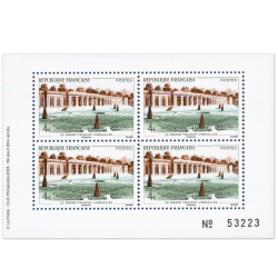 BLOC DE 4 TIMBRES VERSAILLES 2023 TIRAGE LIMITÉ FRANCE NEUFS** SOUS BLISTER