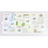 FEUILLET COLLECTOR N°COL442 "LA ROUTE DU POISSON" TIMBRES FRANCE ANNÉE 2021
