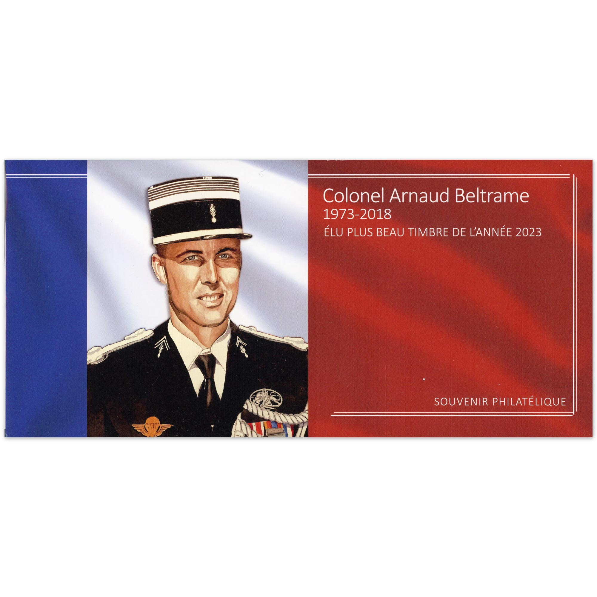 FRANCE, BLOC SOUVENIR N° 220, COLONEL ARNAUD BELTRAME ANNÉE 2024 - NEUF**