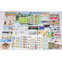 LOT BLOCS FEUILLETS/CARNETS TIMBRES EUROS AVEC DÉFAUTS POUR AFFRANCHIR VF 319€