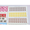 LOT DE FRANCE DE TIMBRES AUTOADHÉSIFS NEUFS** VALEUR FACIALE 94€ AVEC BCP DE VP