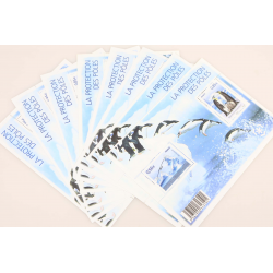 LOT DE 35 BLOCS N° F4350 PROTECTION DES POLES, TIMBRES NEUFS** FACIALE 49.35€