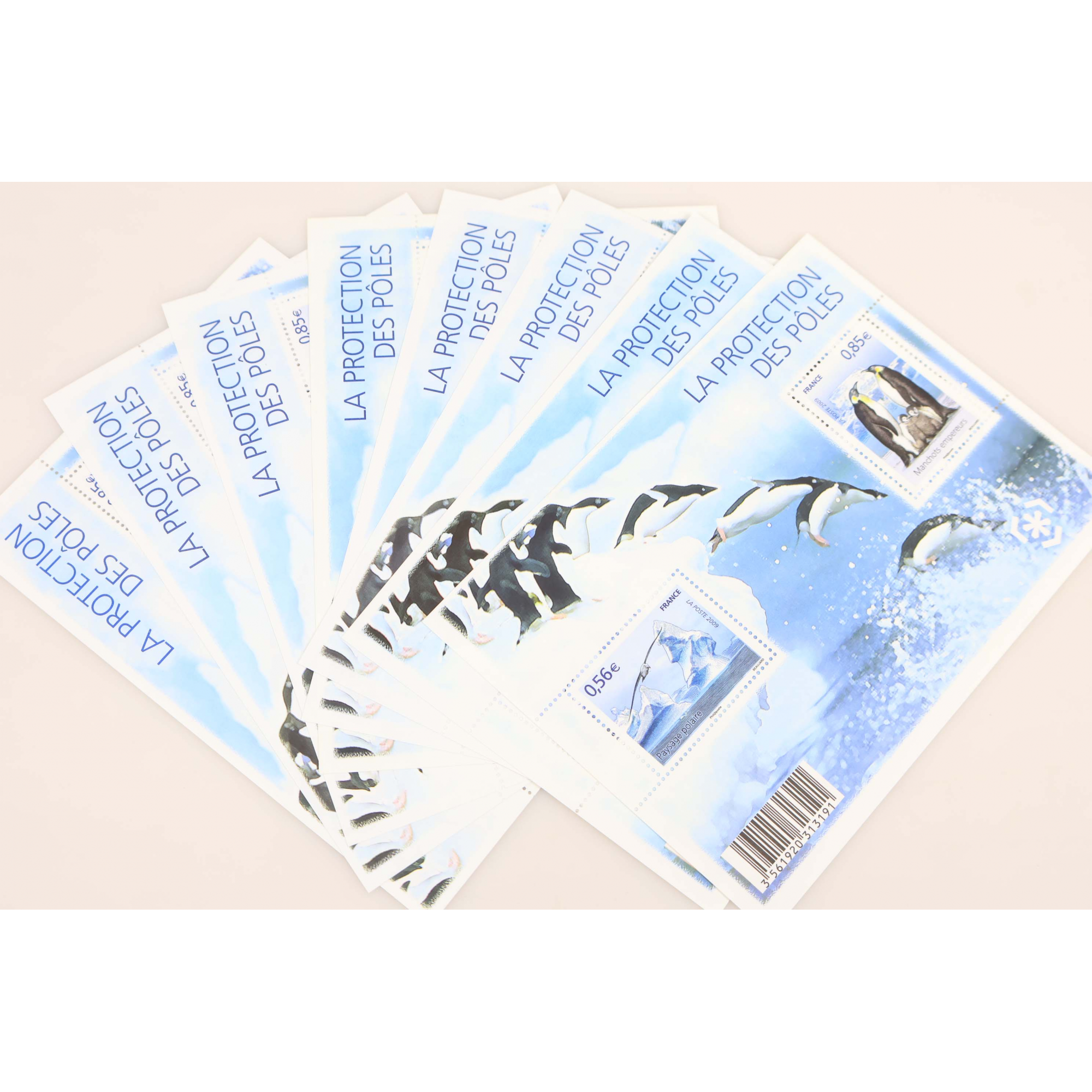LOT DE 35 BLOCS N° F4350 PROTECTION DES POLES, TIMBRES NEUFS** FACIALE 49.35€